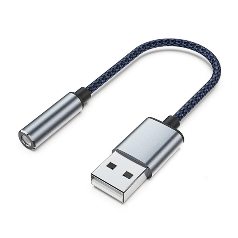 USB to 3.5mm Jack Audio Adapter USB to Headphone and Microphone Jack Aux Adapter Stereo Sound Card Adapter USB to 3.5mm Jack Audio Adapter USB to Headphone and Microphone Jack Aux Adapter Stereo Sound Card Adapter